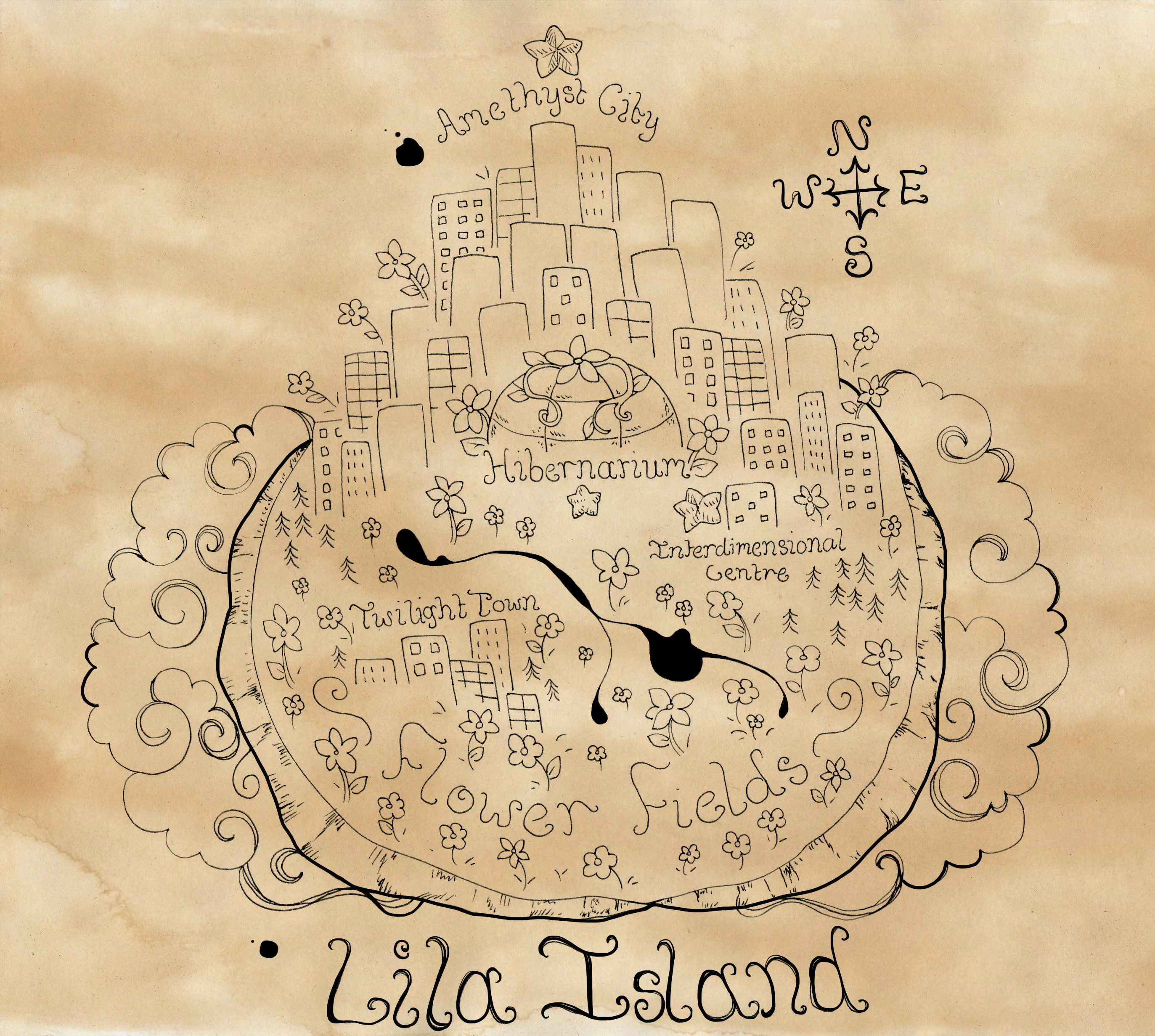 Map: Lila Island