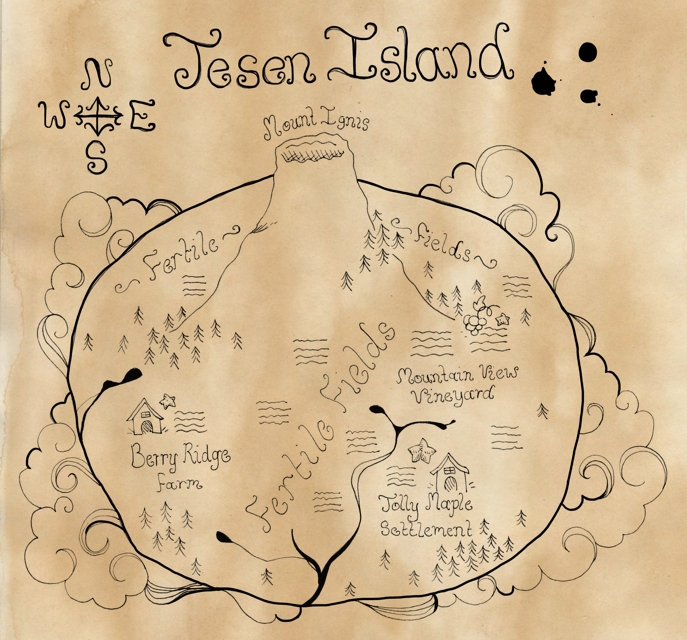 Map: Jesen Island