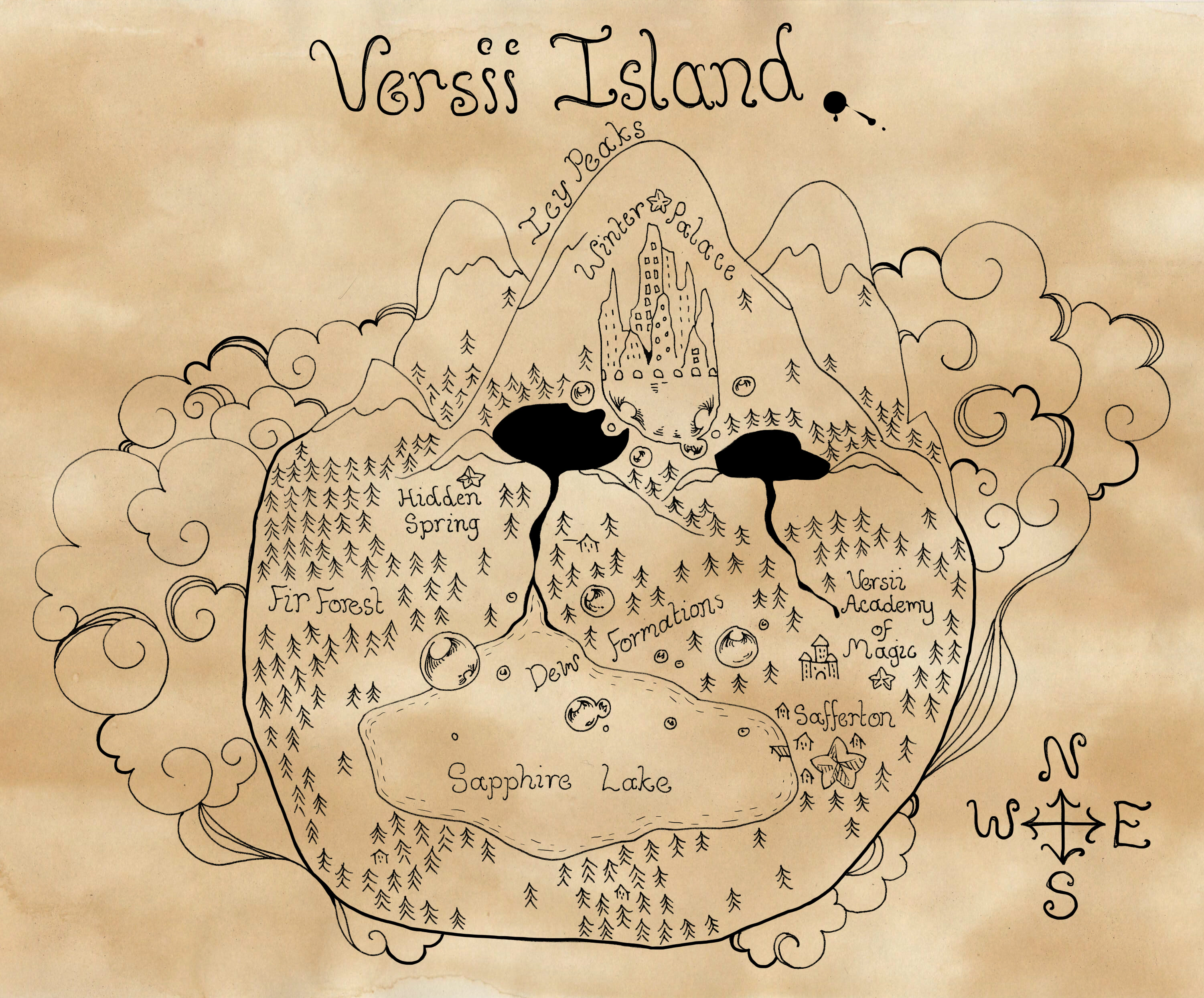 Map: Versii Island