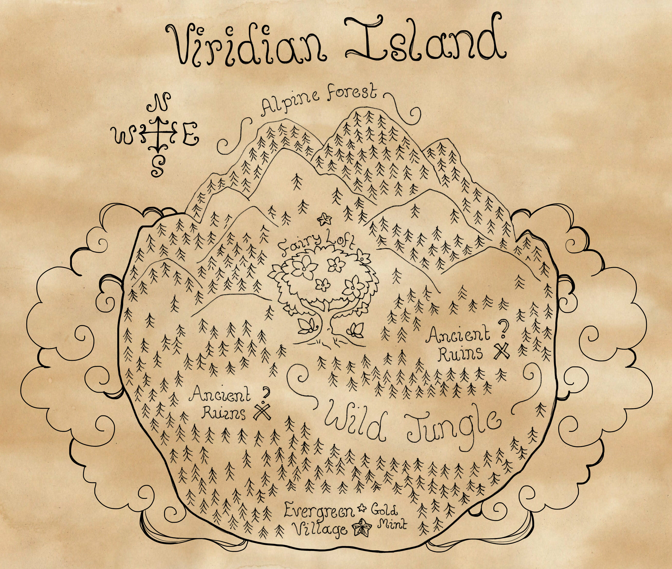 Map: Viridian Island